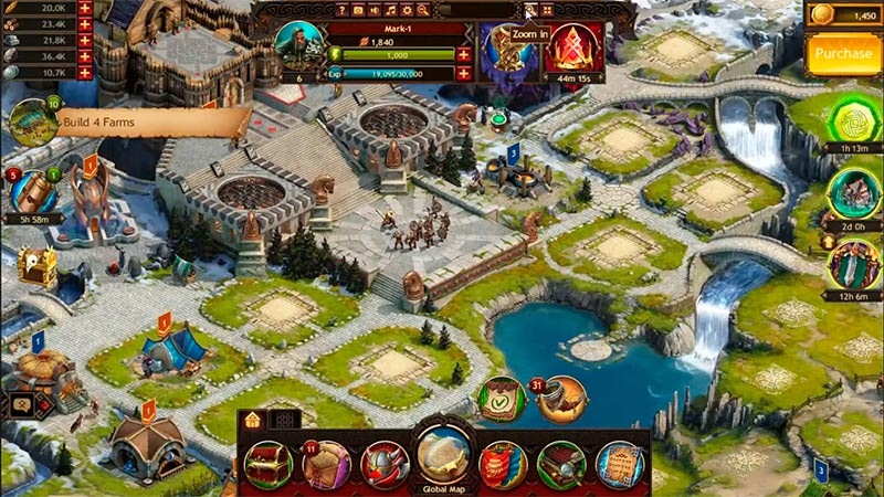 Vikings: War of Clans - начало игры, геймплей
