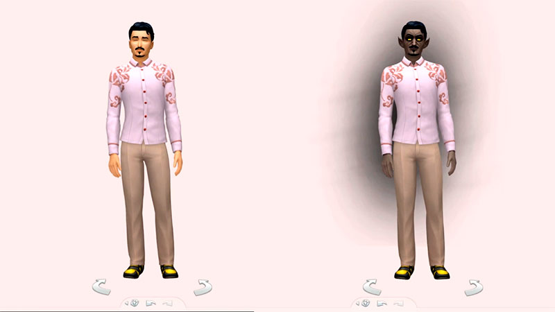 The Sims 4 - две стороны сима-вампира
