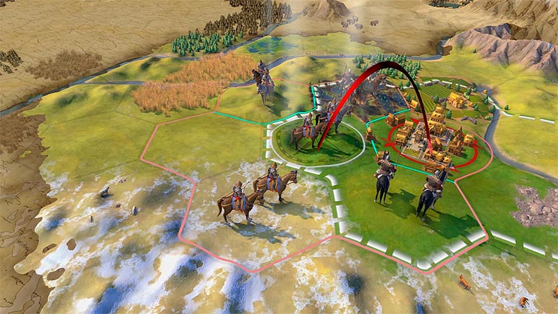 Цивилизация 6 - конный лучник